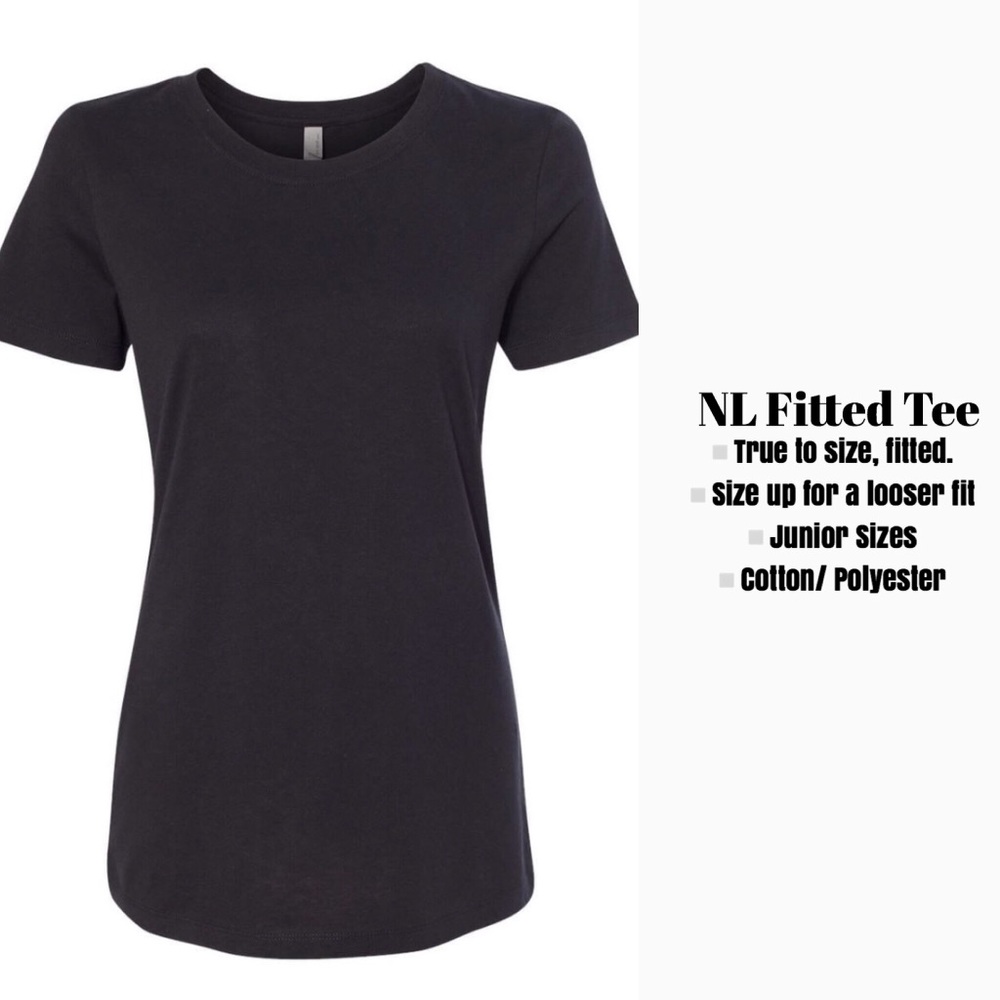 Blank ladies tees
